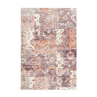 FLACHWEBETEPPICH Wohnzimmer 120/170 cm Indiana 425 Multi / Terra Multicolor, Terracotta rechteckig  - Terracotta/Multicolor, KONVENTIONELL, Textil (120/170cm) - Kayoom