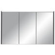 SPIEGELSCHRANK 110/68,3/15 cm  - Anthrazit/Alufarben, MODERN, Glas/Holzwerkstoff (110/68,3/15cm) - Voleo