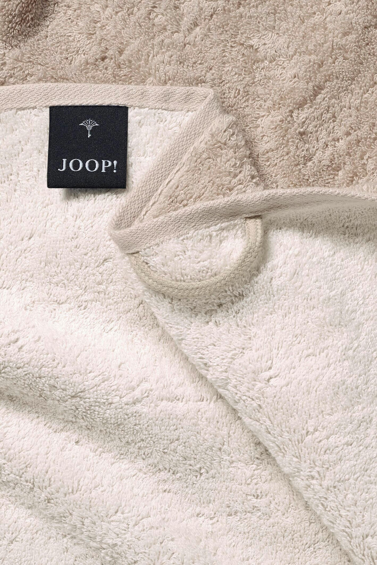 DUSCHTUCH 80/150 cm JOOP! CLASSIC  - Sandfarben, Basics, Textil (80/150cm) - Joop! Living