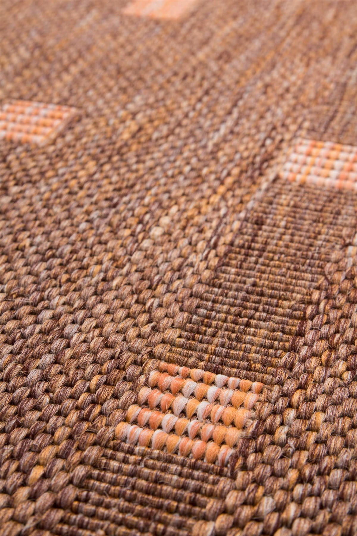 FLACHWEBETEPPICH 120/170 cm Sweden - Halmstad Kaffee Cappuccino  - Cappuccino, KONVENTIONELL, Textil (120/170cm)