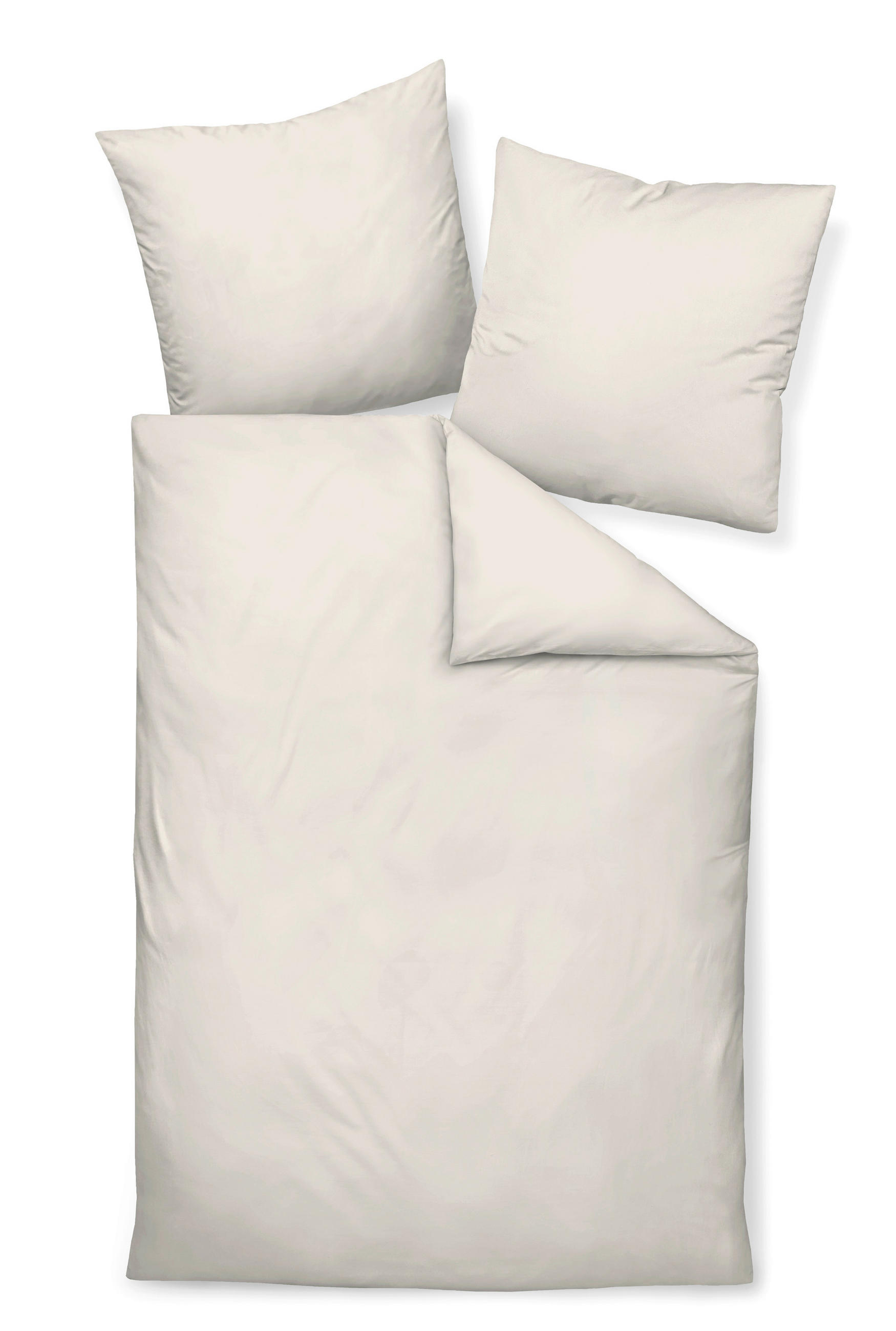 BETTWÄSCHE Giacomo Makosatin 200/220 cm  - Champagner, Basics, Textil (200/220cm) - Janine