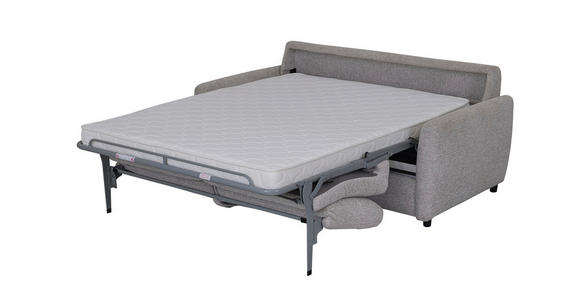 SCHLAFSOFA Chenille Anthrazit  - Anthrazit/Schwarz, Design, Textil (184/91/99cm) - Xora