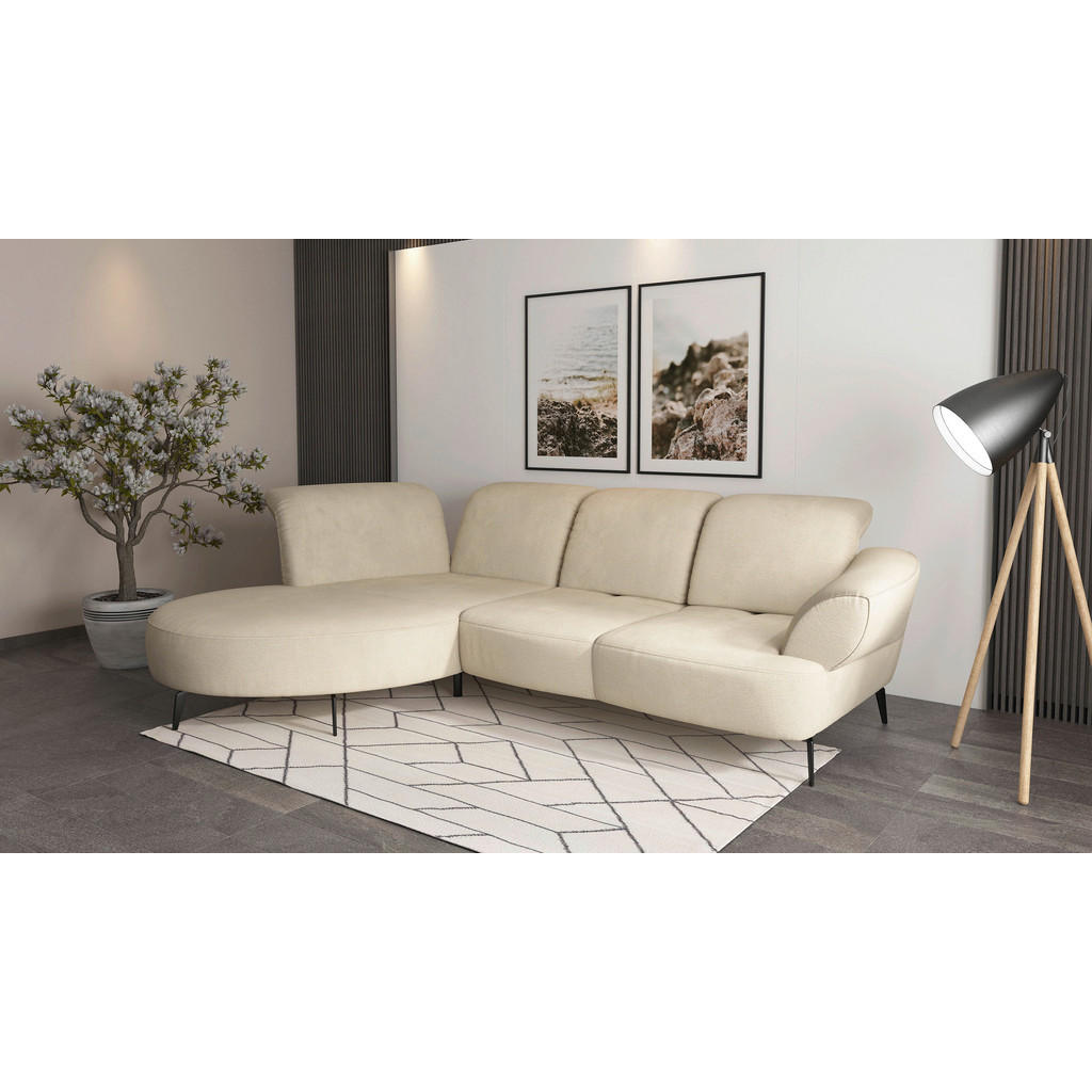 Sit & More ROHOVÁ SEDAČKA, textil, piesková