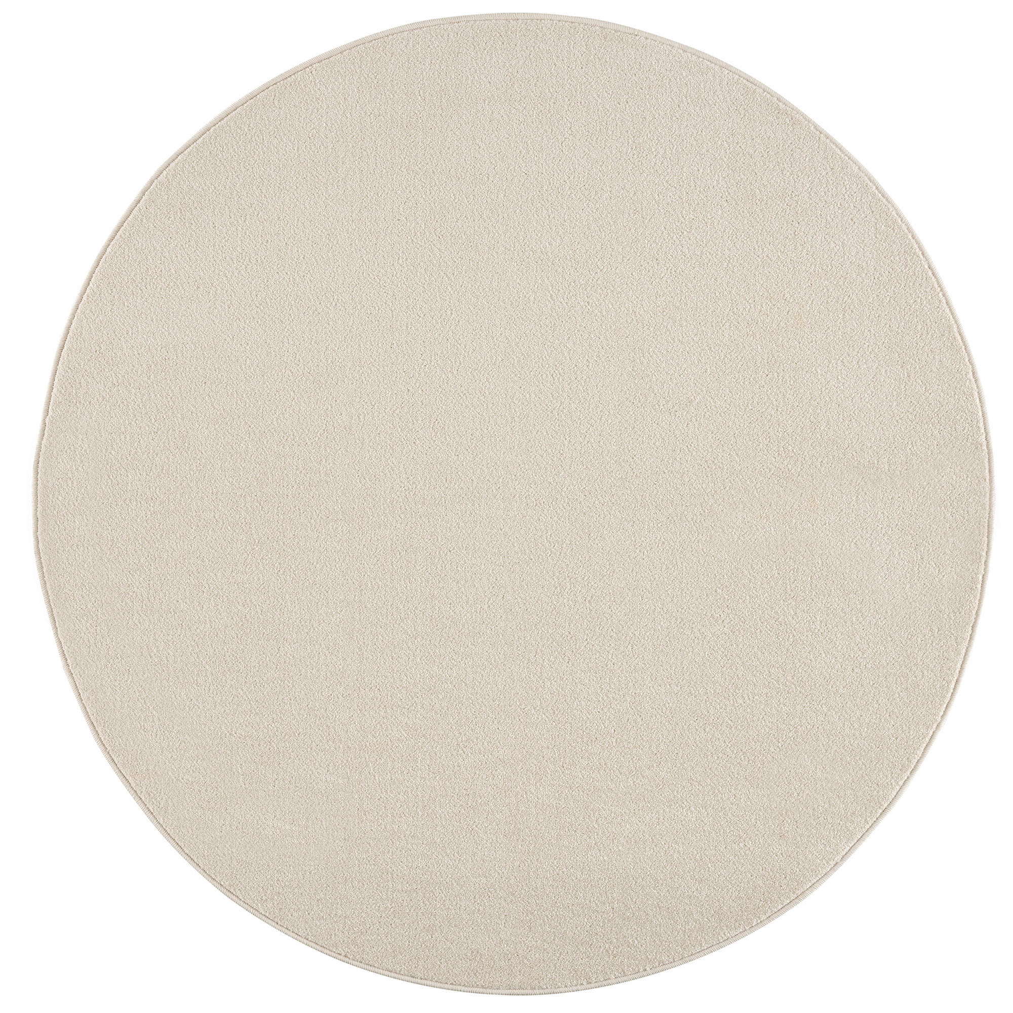 WEBTEPPICH 200 cm Uni  - Creme, LIFESTYLE, Kunststoff/Textil (200cm) - Novel
