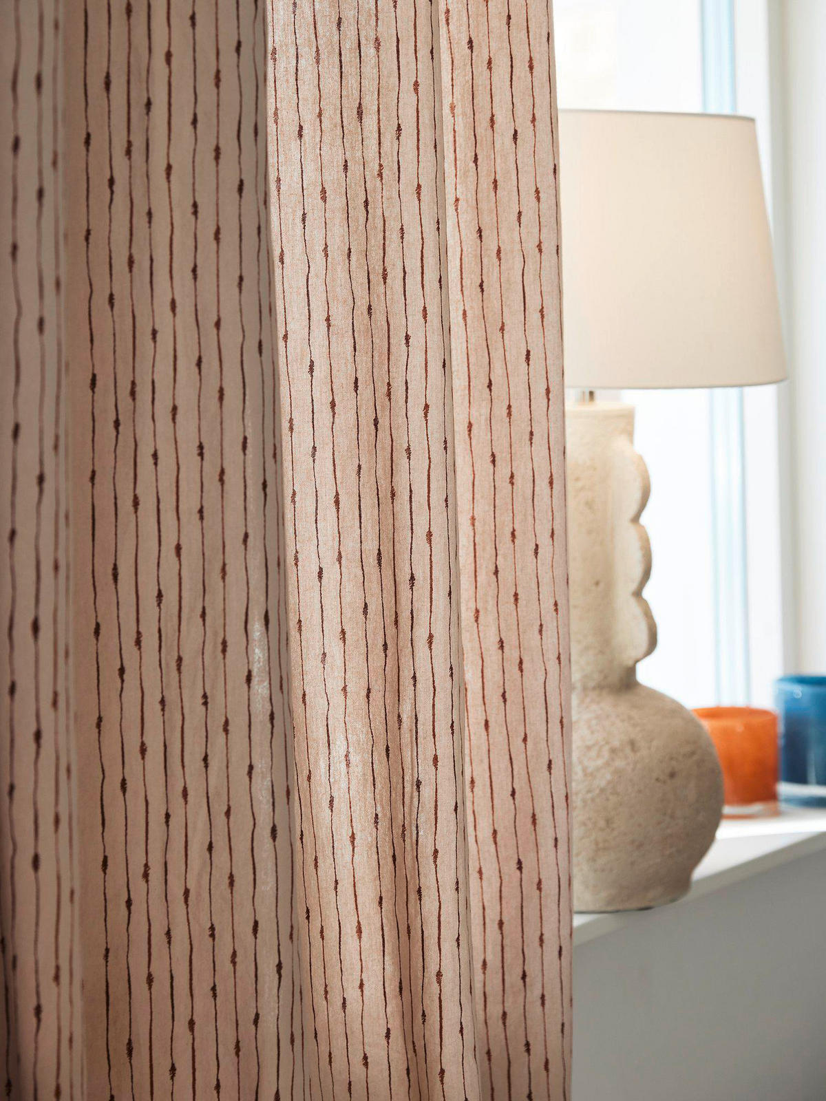 FERTIGVORHANG  - Braun, Design, Textil (140/280cm) - Svanefors
