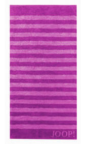 SAUNATUCH Classic Stripes  - Pink/Beere, Basics, Textil (80/200cm) - Joop!