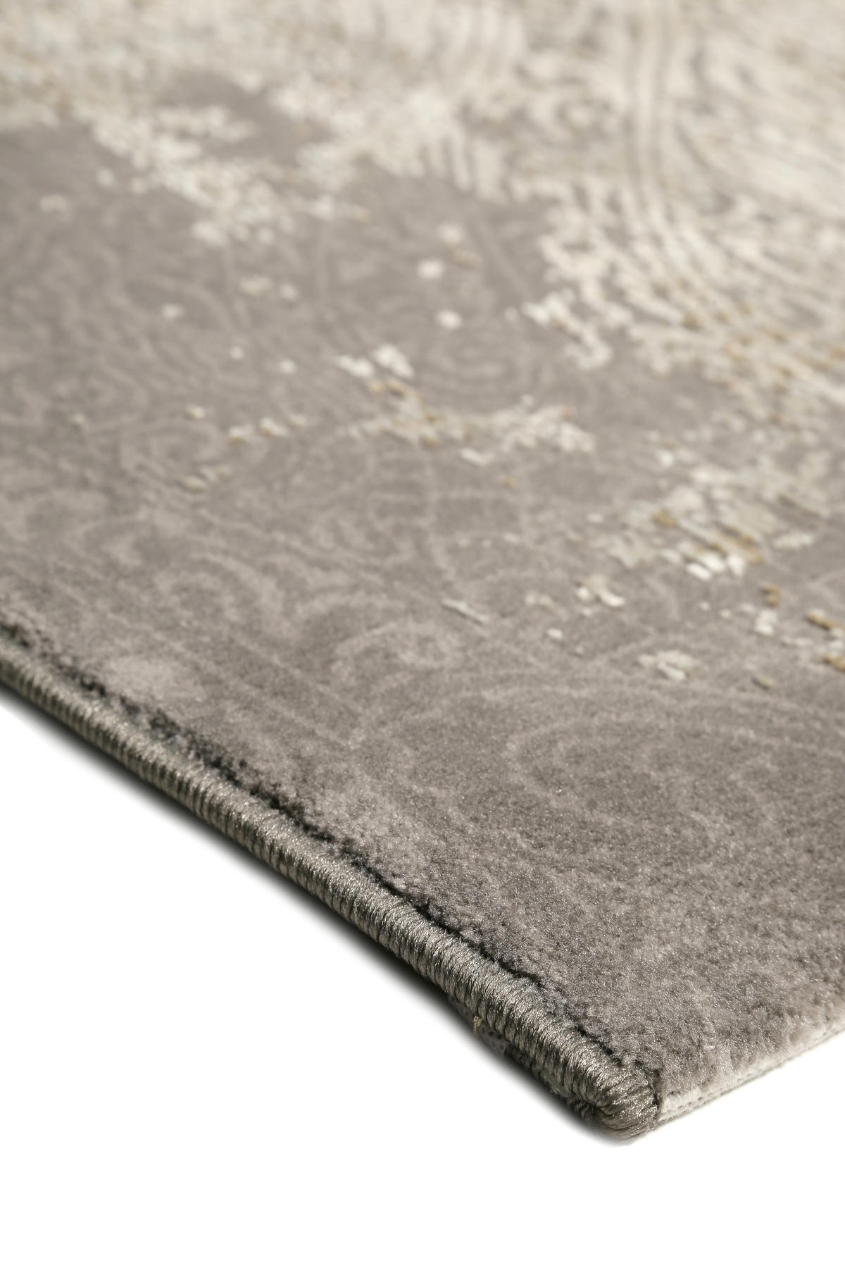 VINTAGE-TEPPICH 133/200 cm Baroque Vintage Grau, Silberfarben, Beige  - Beige/Silberfarben, LIFESTYLE, Textil (133/200cm) - Novel