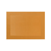 PODMETAČI ZA STOL tamno žuta , plastika  structured optic  - tamno žuta, Basics, plastika (46/33cm) - ASA