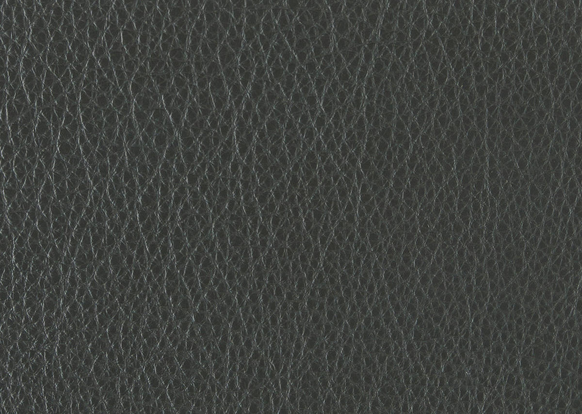 RELAXSESSEL in Leder Dunkelgrau  - Edelstahlfarben/Dunkelgrau, Design, Leder/Metall (92/79/90cm) - Koinor