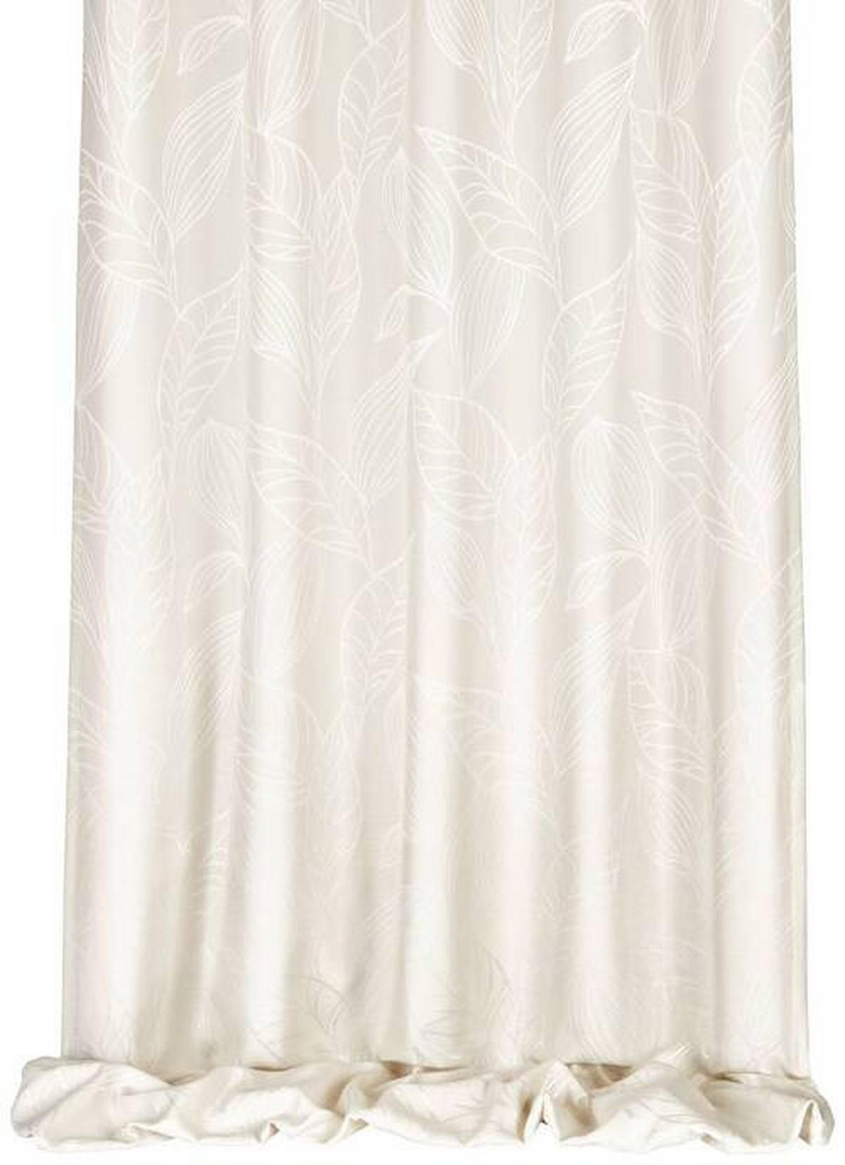 VORHANGSTOFF per lfm blickdicht  - Weiß, KONVENTIONELL, Textil (140cm) - Esposa