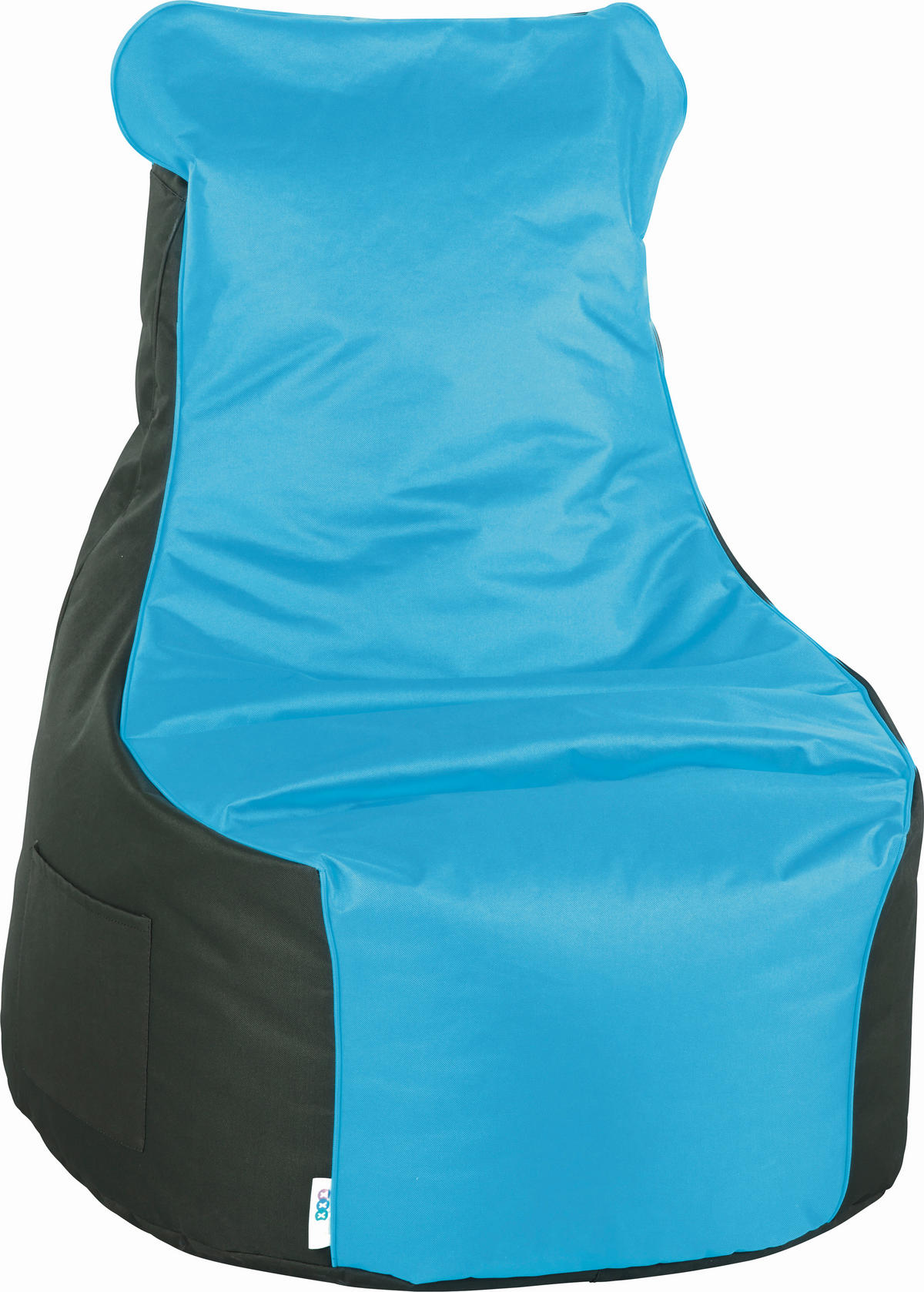 VREČA ZA SEDENJE   85/100/85 cm           antracit, modra  - modra/antracit, Design, tekstil (85/100/85cm) - Xora