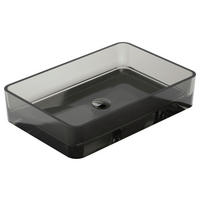 WASCHBECKEN 60/12/40 cm  - Graphitfarben, MODERN, Kunststoff (60/12/40cm)