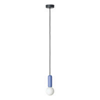 HÄNGELEUCHTE 10/120 cm   - Blau, Basics, Stein (10/120cm) - Osram