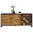 KOMMODE 177/74/45 cm - Eichefarben/Anthrazit, LIFESTYLE, Holzwerkstoff/Metall (177/74/45cm) - Landscape KOMMODE 177/74/45 cm - Eichefarben/Anthrazit, LIFESTYLE, Holzwerkstoff/Metall (177/74/45cm) - Landscape