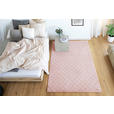 HOCHFLORTEPPICH 80/150 cm Rosa  - Rosa, Basics, Textil (80/150cm) - Novel