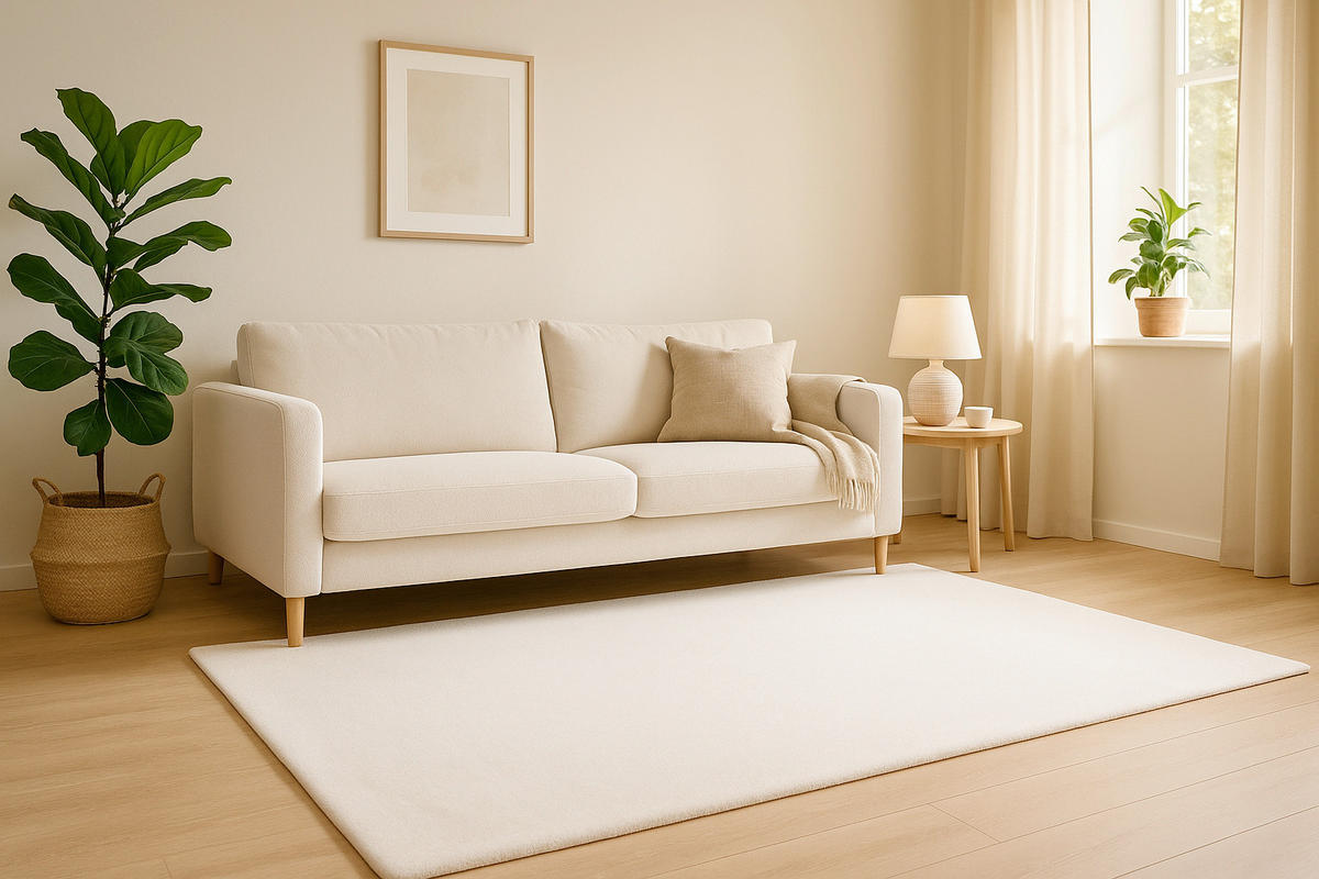 HOCHFLORTEPPICH 120/170 cm Weiß  - Weiß, Basics, Textil (120/170cm) - Kayoom