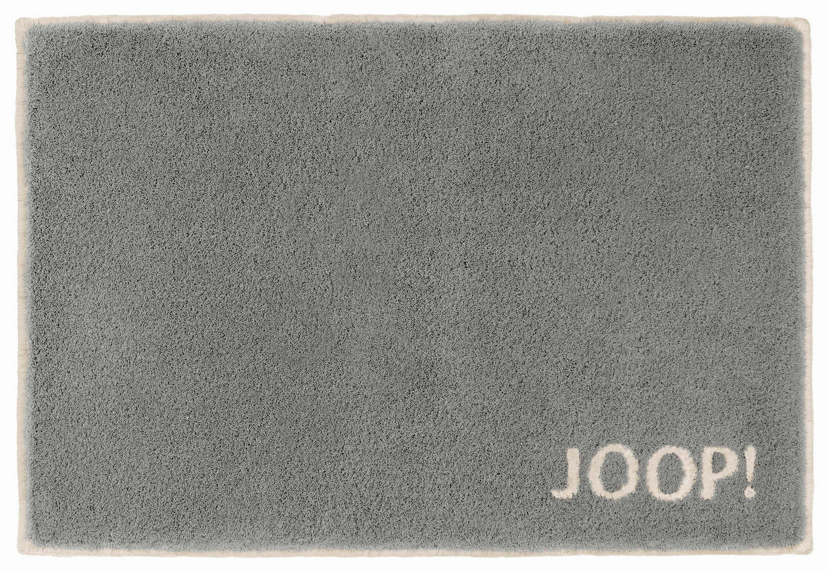 BADTEPPICH Graphitfarben, Grau 70/120 cm  - Graphitfarben/Grau, Basics, Kunststoff/Textil (70/120cm) - Joop!