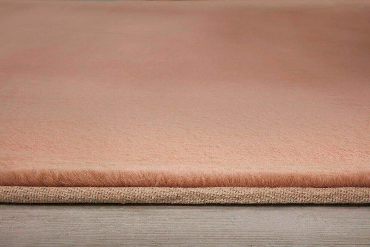 FELLTEPPICH 80/150 cm Olympos Braun  - Braun, KONVENTIONELL, Kunststoff/Textil (80/150cm) - Novel