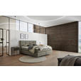 BOXSPRINGBETT 160/200 cm,  in Greige, Topper, Matratzen, H2 + H2 = mittel  - Greige/Schwarz, Design, Kunststoff/Textil (160/200cm) - Dieter Knoll