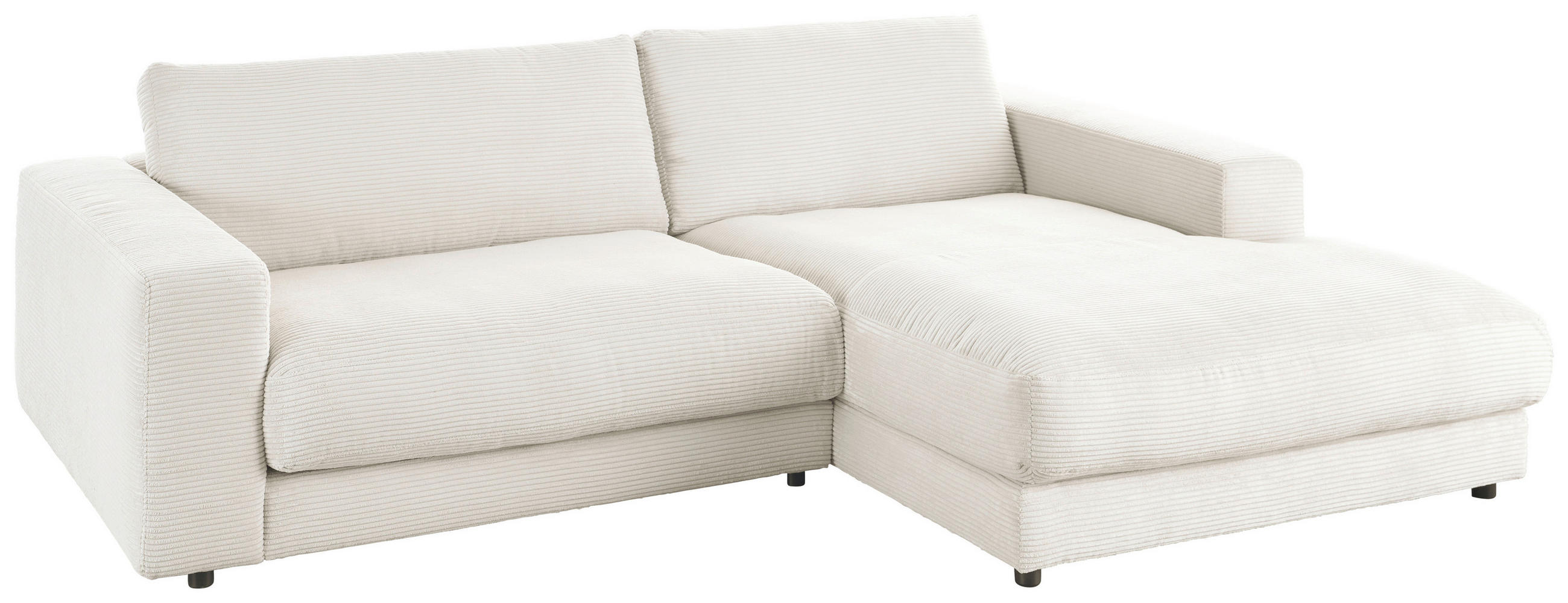Thumbnail - Pure Home Lifestyle Ecksofa 979, Weiß, Textil, 2-Sitzer, Ottomane rechts, L-Form, 250x190 cm, Blauer Engel, Goldenes M, ...