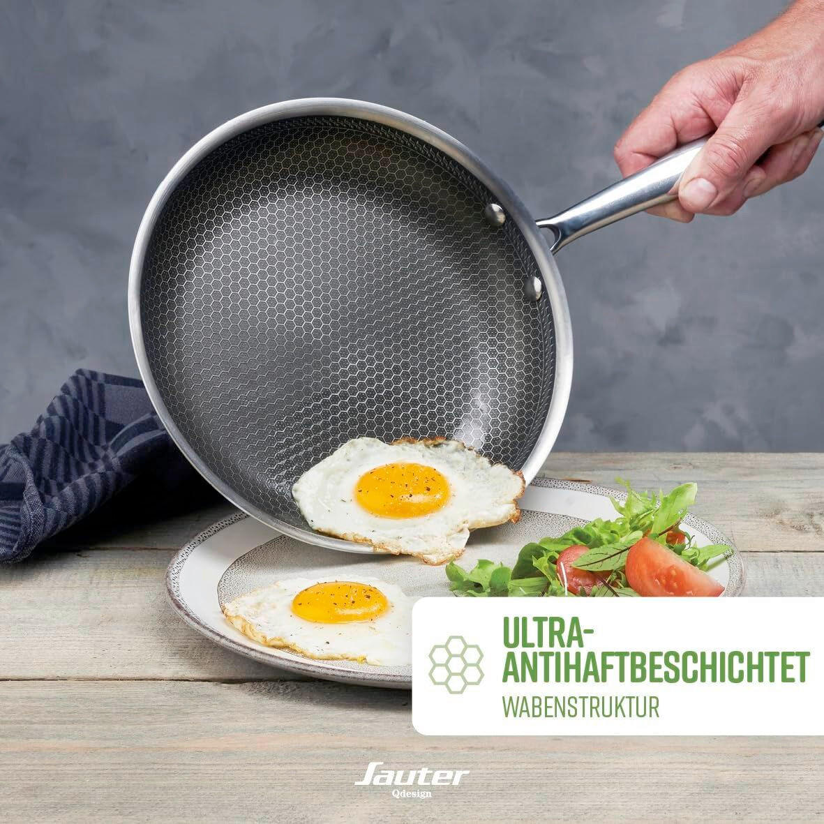 BRATPFANNE 28/7,5/48,6 cm  - Silberfarben, Basics, Metall (28/7,5/48,6cm)