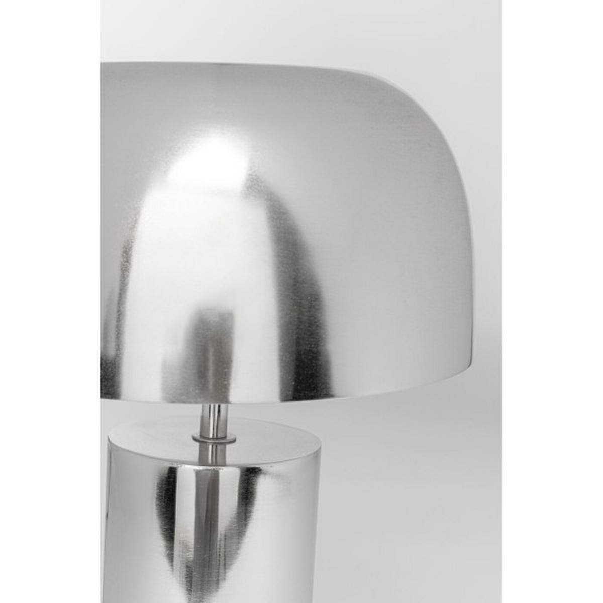 TISCHLEUCHTE 25/38/25 cm   - Chromfarben, Design, Metall (25/38/25cm) - Kare-Design