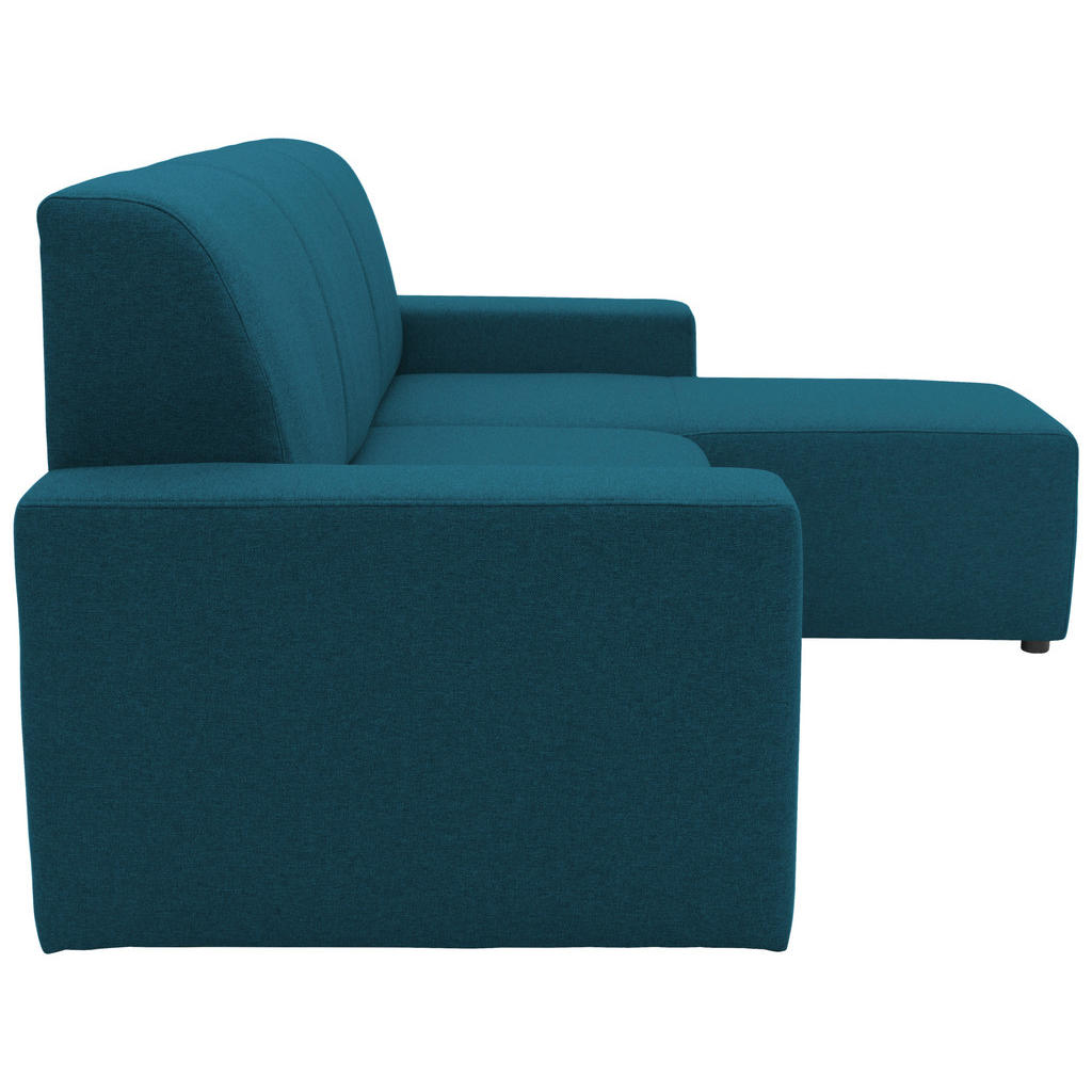 Thumbnail - Looks by W.Joop Ecksofa Looks X, Dunkelblau, Textil, Uni, 3-Sitzer, seitenverkehrt montierbar, L-Form, 222x150x88 cm, FS...