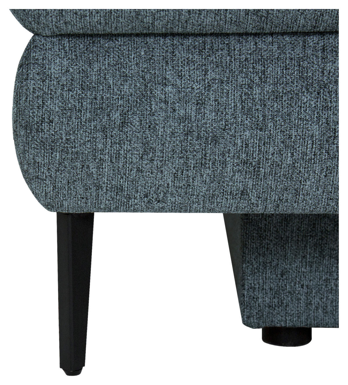 SCHLAFSOFA in Textil Blau  - Blau/Schwarz, Design, Kunststoff/Textil (200/90/100cm) - Venda