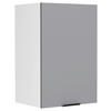 KÜCHENOBERSCHRANK 40/60/31 cm  in Anthrazit, Weiß  - Anthrazit/Schwarz, Trend, Holzwerkstoff/Kunststoff (40/60/31cm) - MID.YOU