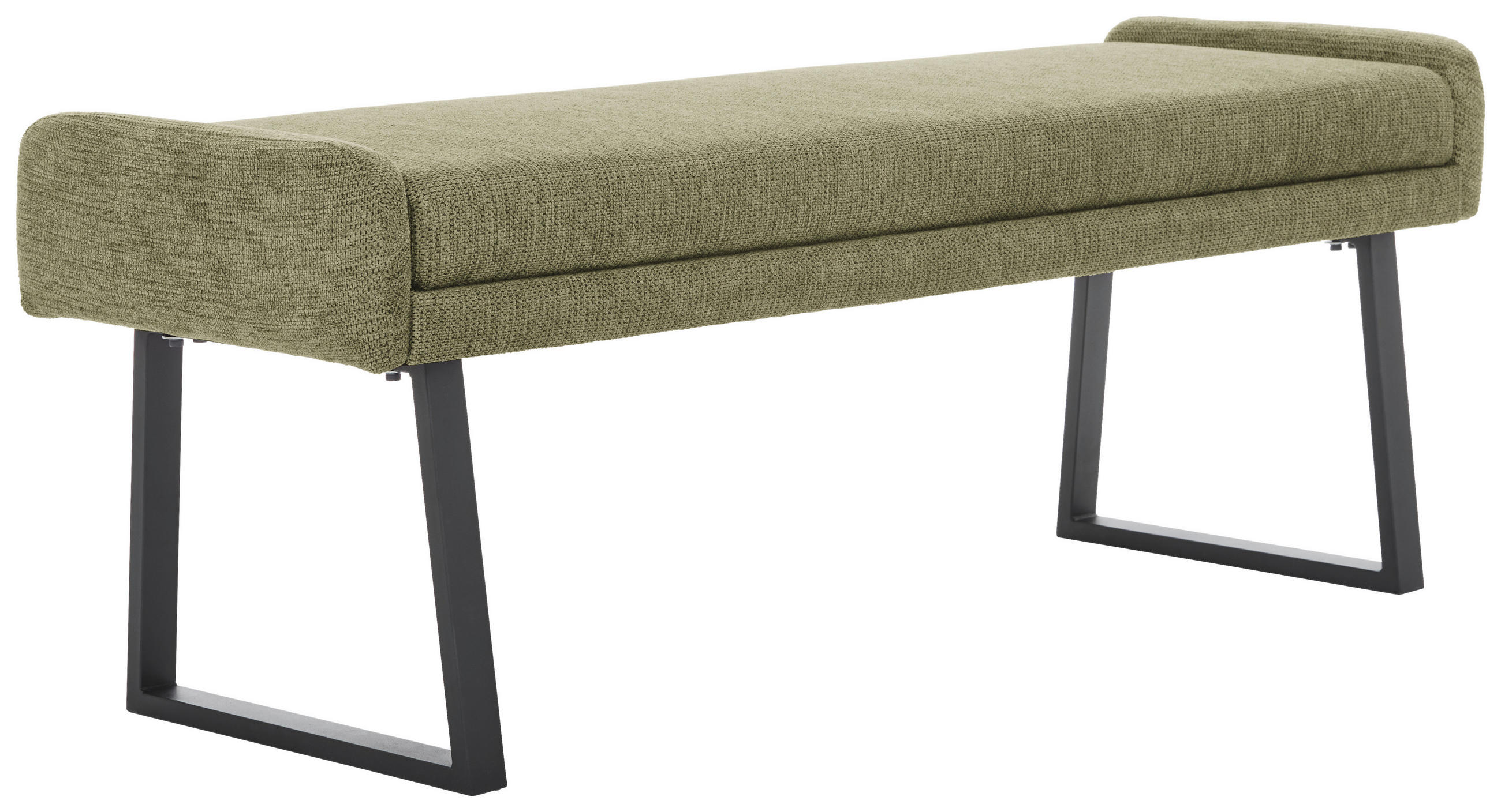 Novel Sitzbank Grün, Schwarz 140x51x49 cm