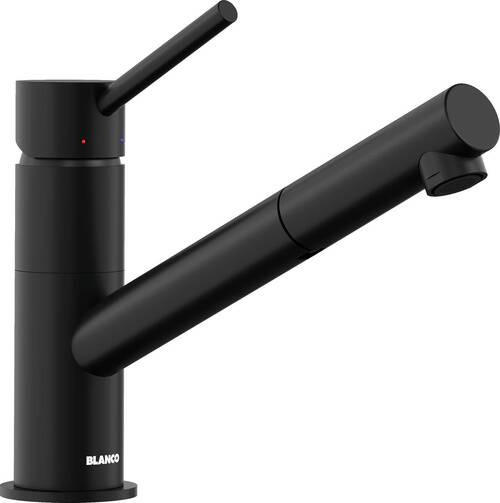 KÜCHENARMATUR 526668  - Schwarz, Basics, Metall (5,5/19,9/25,5cm) - Blanco