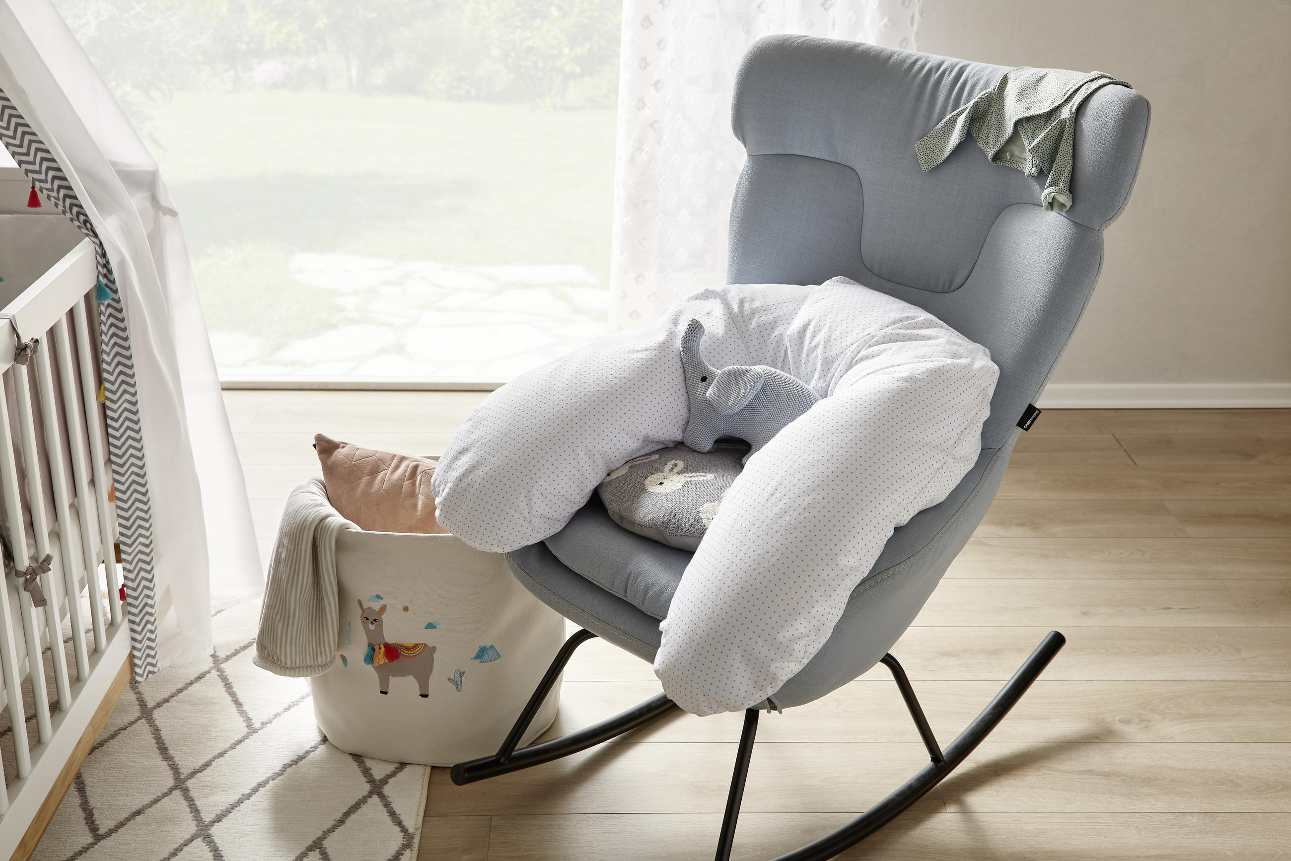 STILLKISSEN 190 cm   - Weiß, Basics, Textil (190cm) - My Baby Lou