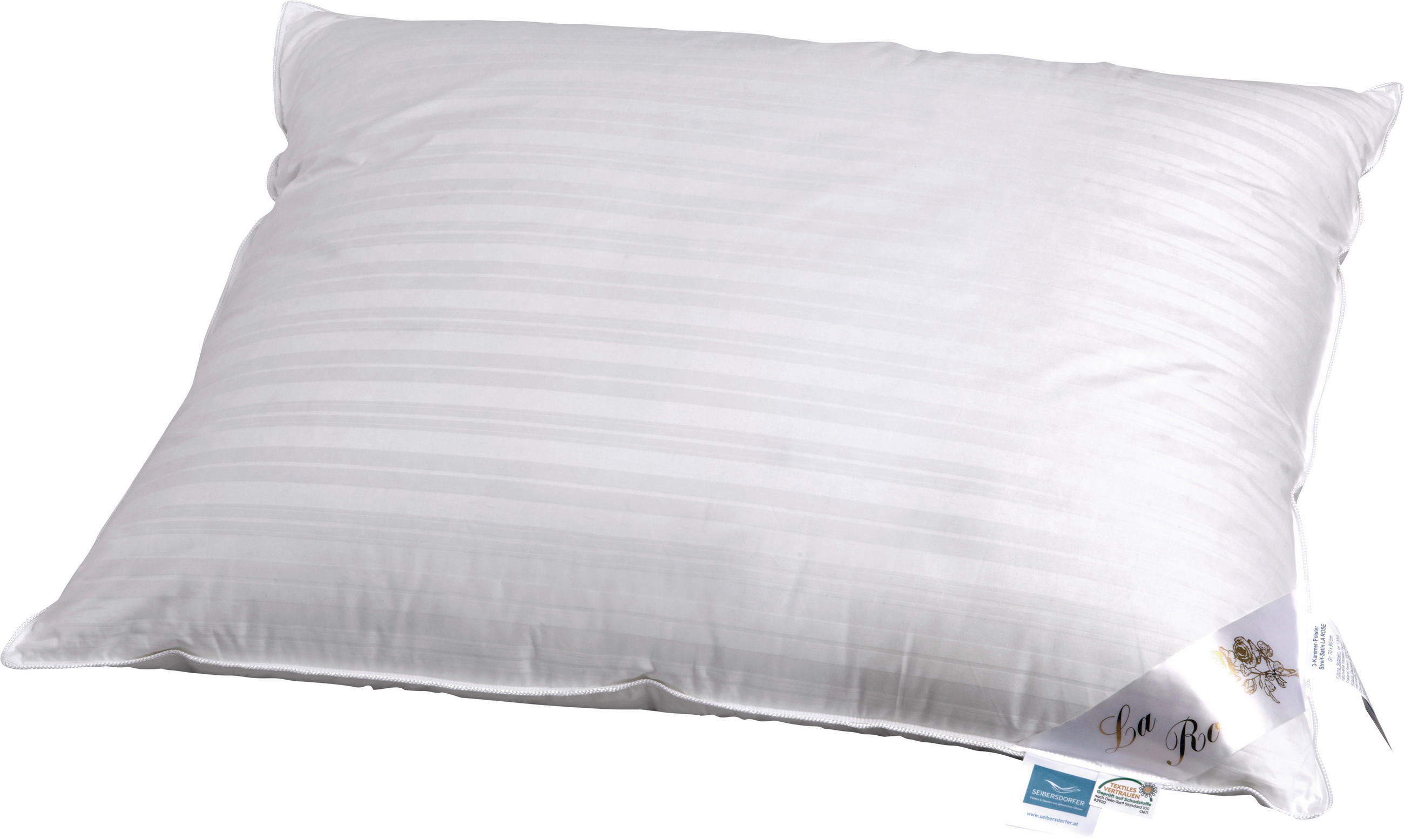 TŘÍKOMOROVÝ POLŠTÁŘ, 70/90 cm - bílá, Natur (70/90cm) - Sleeptex