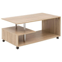 DOHÁNYZÓASZTAL faalapú anyag 105/60/48,5 cm   - Sonoma tölgy, Modern, műanyag/faalapú anyag (105/60/48,5cm) - MID.YOU