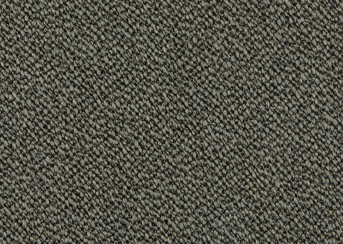 ECKSOFA in Flachgewebe Graubraun  341/164 cm  - Graubraun/Schwarz, Design, Kunststoff/Textil (341/164cm) - W.Schillig