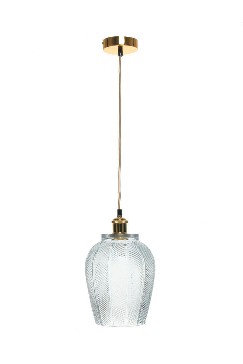 HÄNGELEUCHTE 20/34/20 cm   - Klar, Trend, Glas (20/34/20cm) - Kayoom