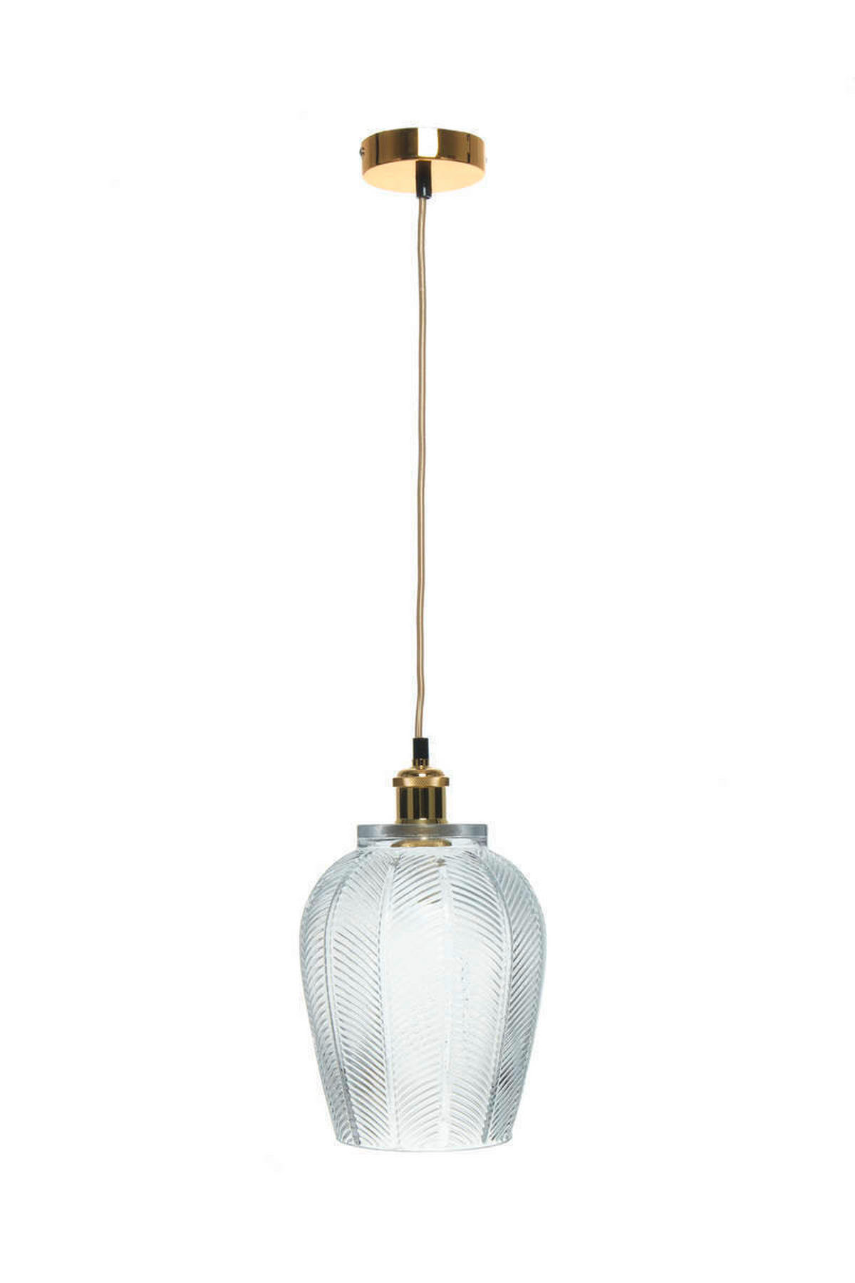 HÄNGELEUCHTE 20/34/20 cm   - Klar, Trend, Glas (20/34/20cm) - Kayoom