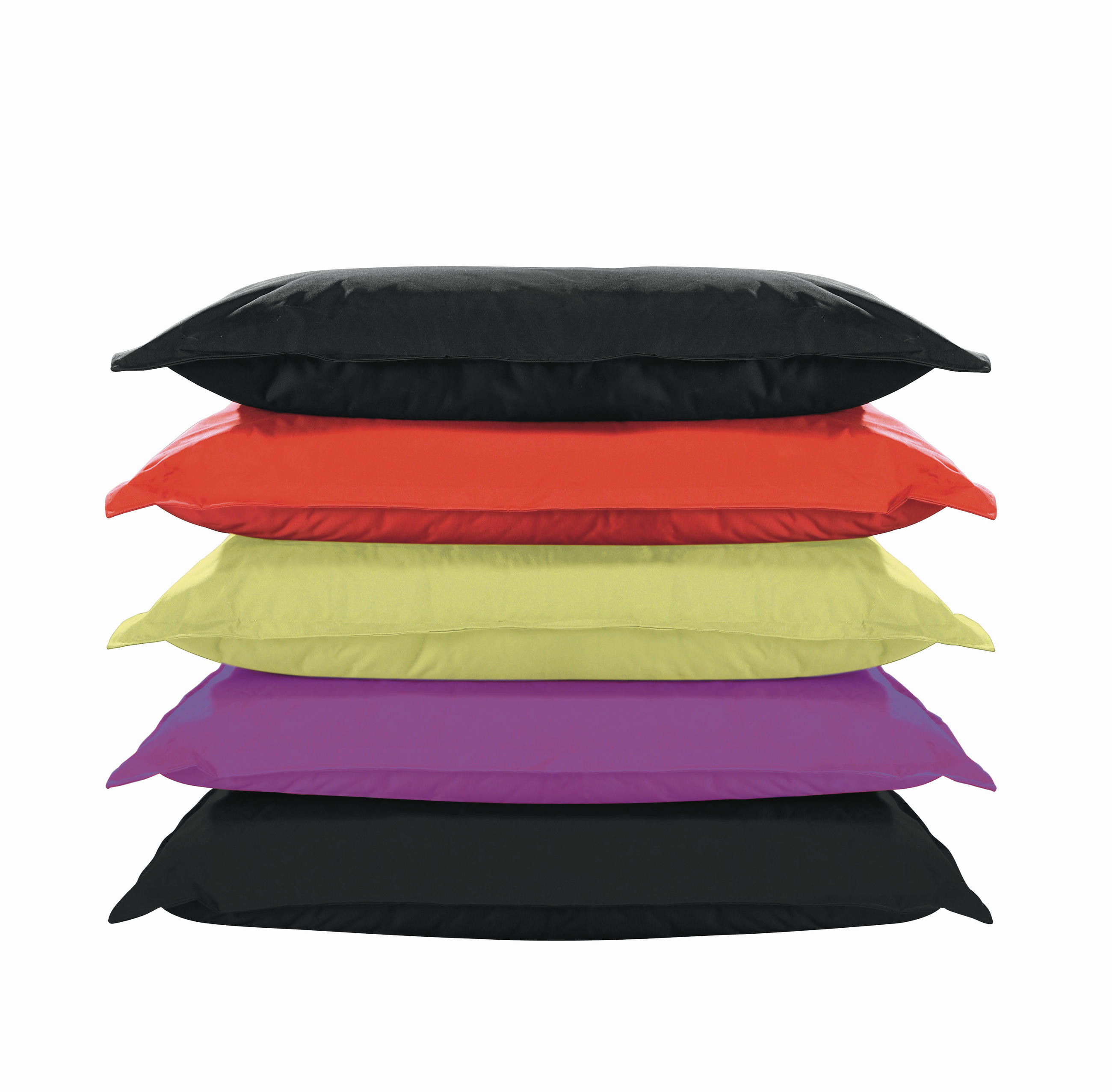 SEDACÍ VAK, černá - černá, Design, textil (140/180/14cm) - Boxxx