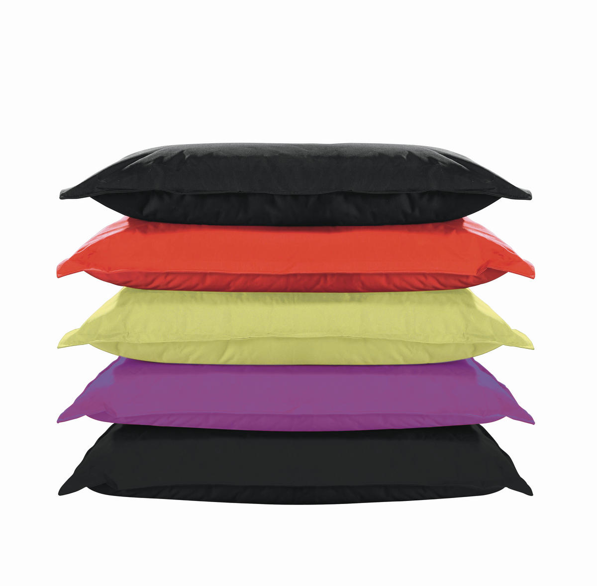 SITZSACK 380 l  - Schwarz, Design, Textil (140/180/14cm) - Boxxx
