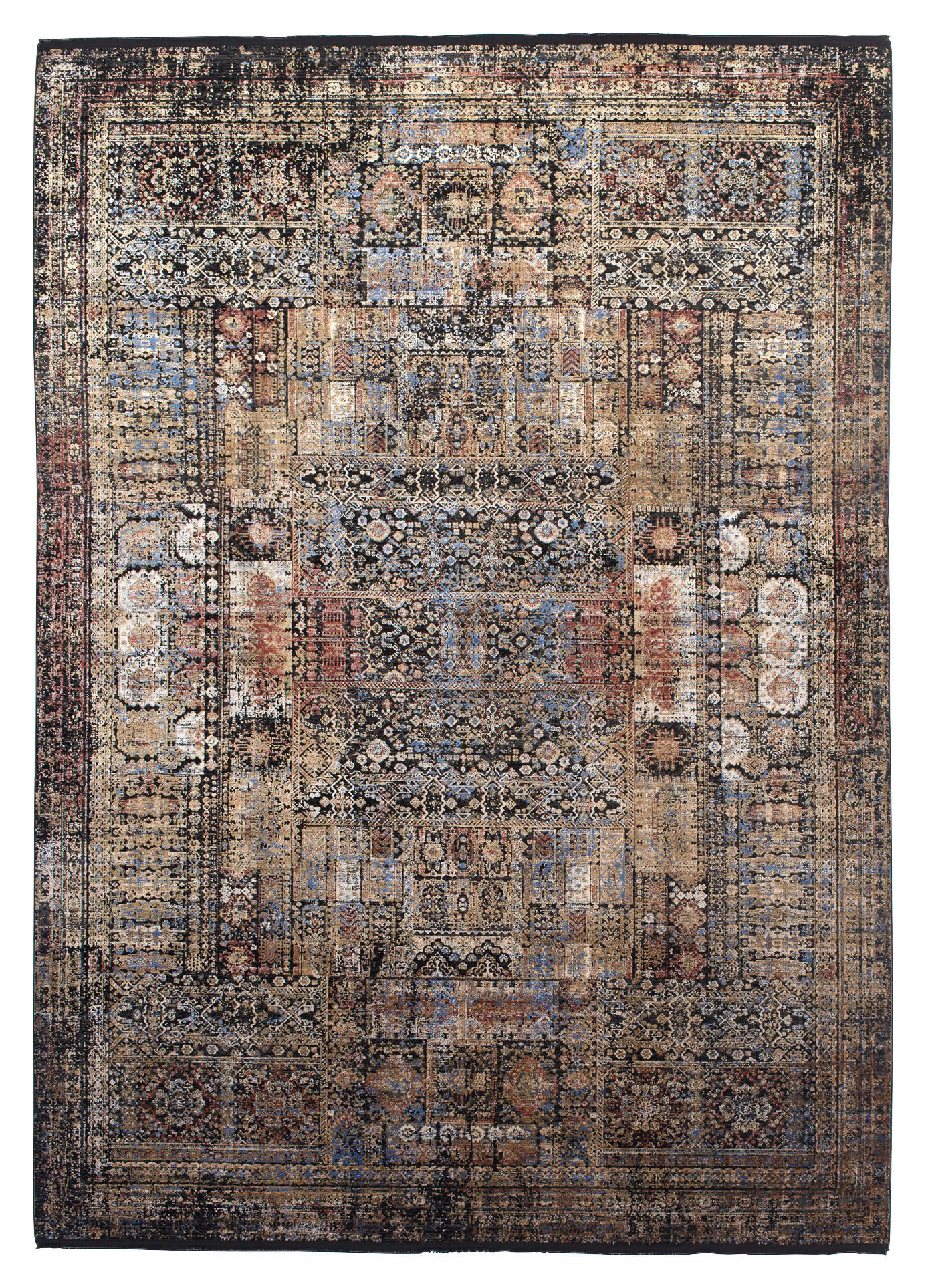 WEBTEPPICH 120/180 cm Bordeaux  - Multicolor, Design, Textil (120/180cm) - Dieter Knoll