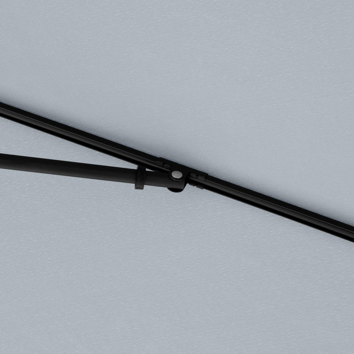 SENČNIK - antracit/svetlo siva, Basics, kovina/tekstil (190/125cm) - Doppler