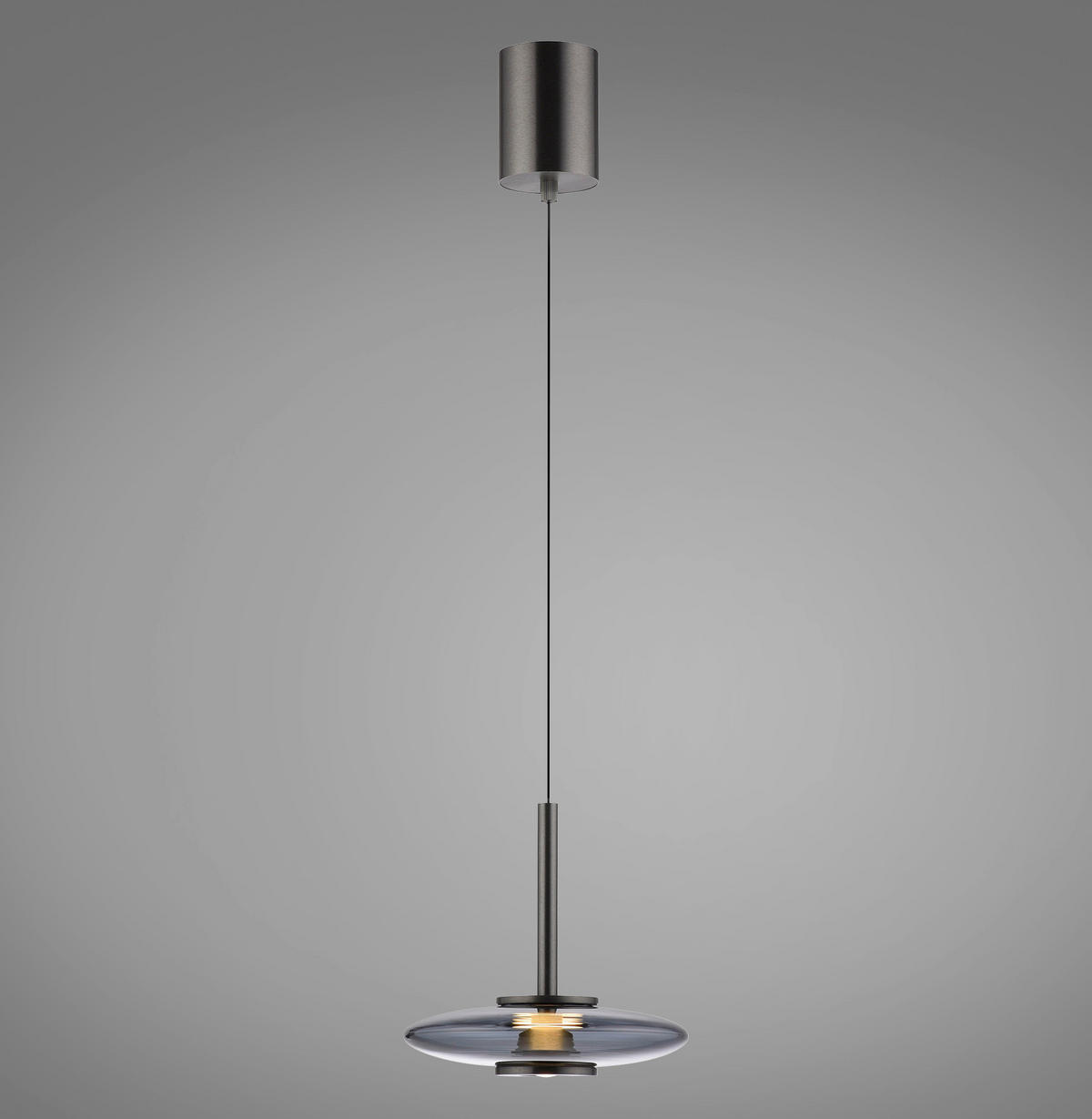 LED-PENDELLEUCHTE Pure Vitrum 22/200/200 cm   - Grau, Design, Glas/Metall (22/200/200cm) - Neuhaus PURE