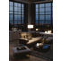 TISCHLEUCHTE - Chromfarben/Opal, LIFESTYLE, Glas/Metall (30/30/33cm) - Joop!