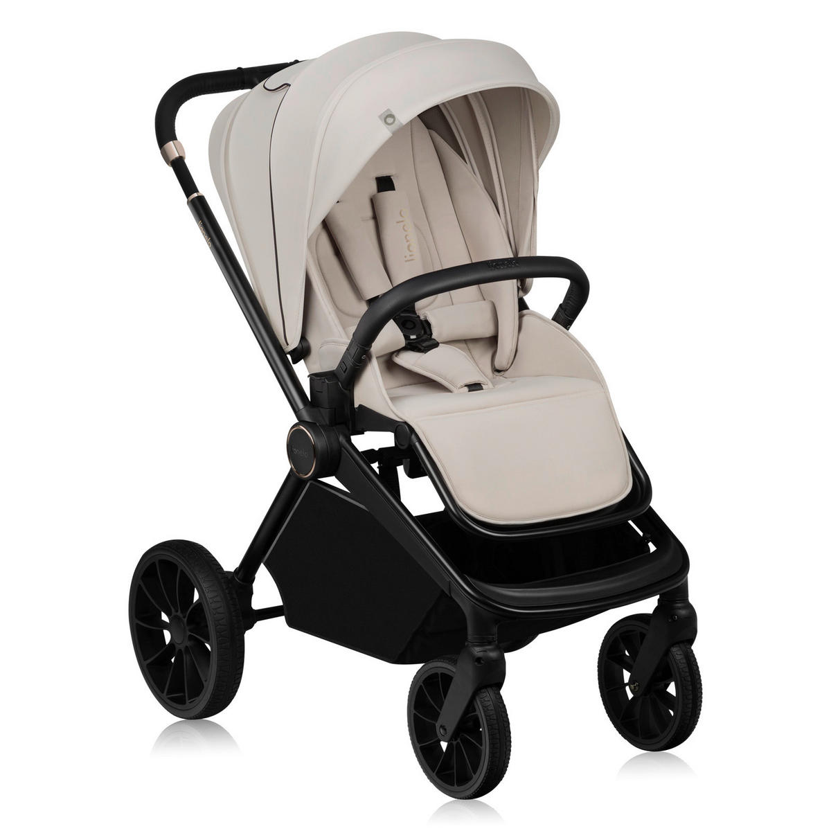 KINDERWAGENSET  Mika Plus 2in1  Beige Sand  - Beige, Basics (93/62/110cm) - Lionelo