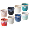 ESPRESSOTASSENSET 80ML GRESPRESSO 8-teilig  - Türkis/Blau, Basics, Holz/Keramik - Costa Nova