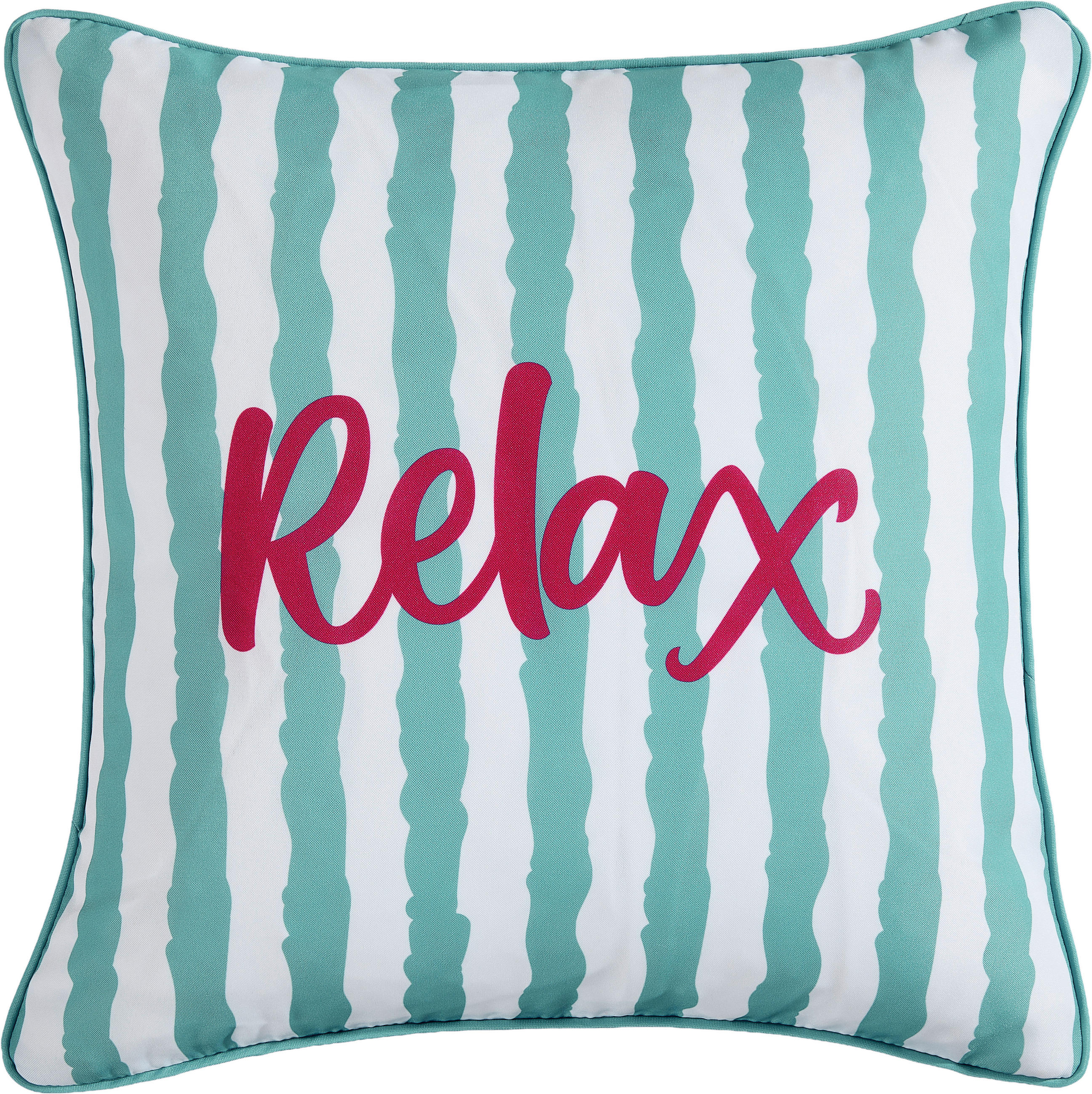OUTDOOR-KISSENBEZUG RELAX 45/45 cm  - Rosa/Weiß, LIFESTYLE, Textil (45/45cm) - Ambia Garden