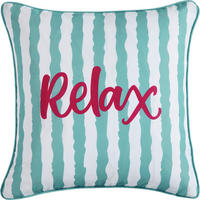 OUTDOOR-KISSENBEZUG RELAX 45/45 cm  - Rosa/Weiß, LIFESTYLE, Textil (45/45cm) - Ambia Garden