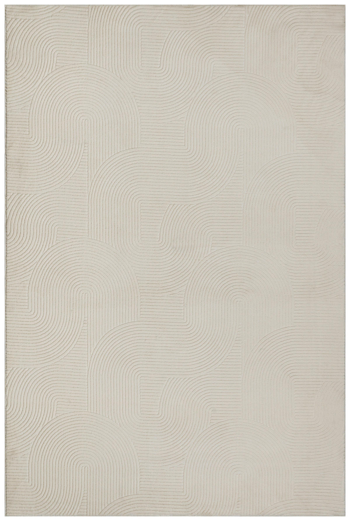 WEBTEPPICH 140/200 cm Stilo Creme  - Creme, KONVENTIONELL, Textil (140/200cm) - Novel
