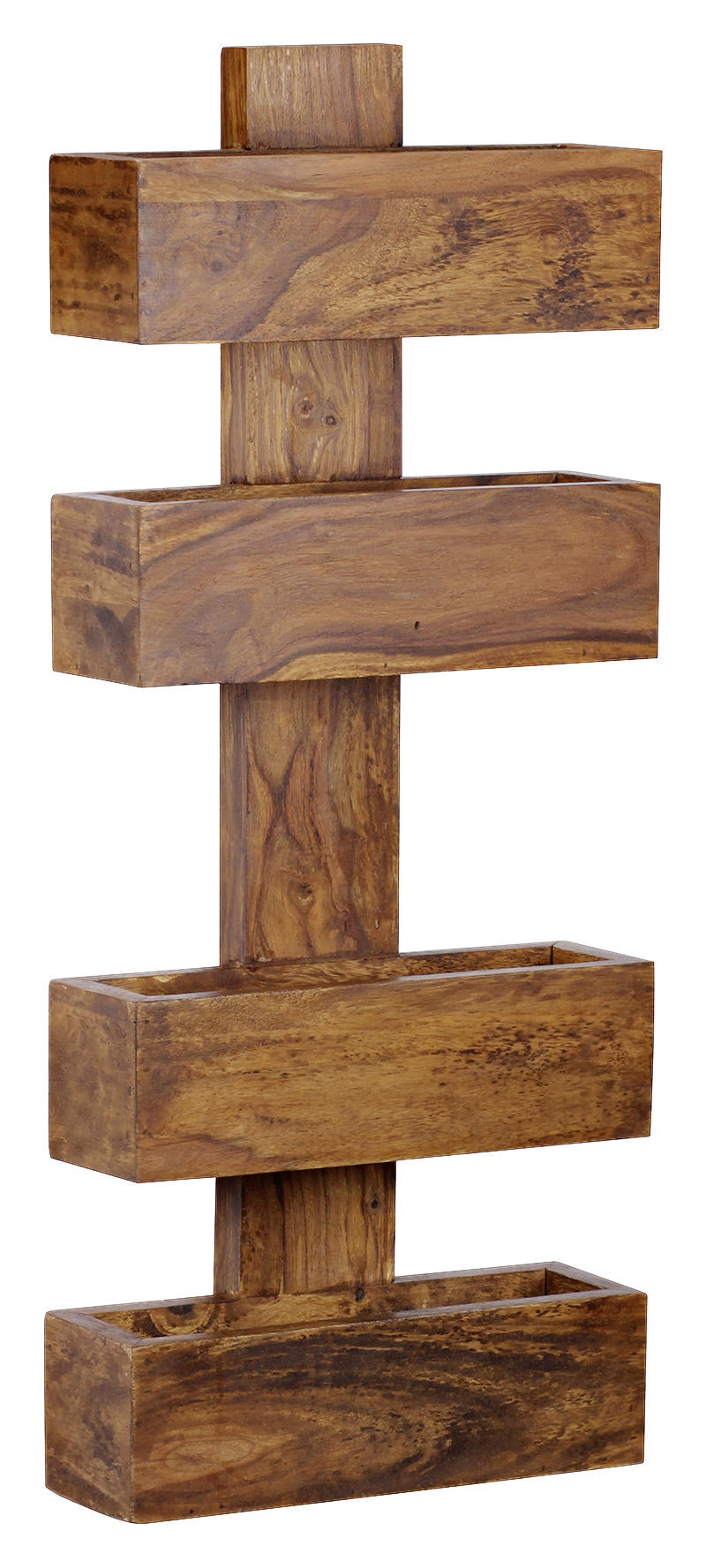 Zeitungsständer "WL1.533" , Holz Sheeshamfarben - Sheeshamfarben, MODERN, Holz (30/72/10cm) - MID.YOU