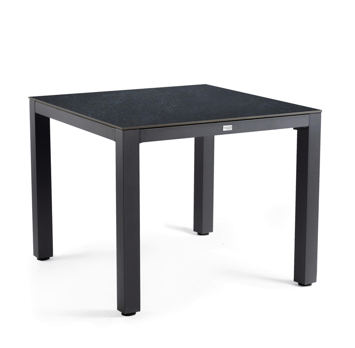 LOUNGETISCH  - Anthrazit/Graphitfarben, Basics, Kunststoff/Metall (100/100/77,3cm) - Tierra Outdoor